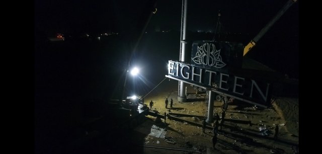 Highest Dual Billboard on Unipole Installed at Eighteen Islamabad